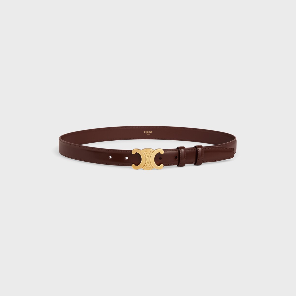 Medium Triomphe Belt in Taurillon Leather - Image 1
